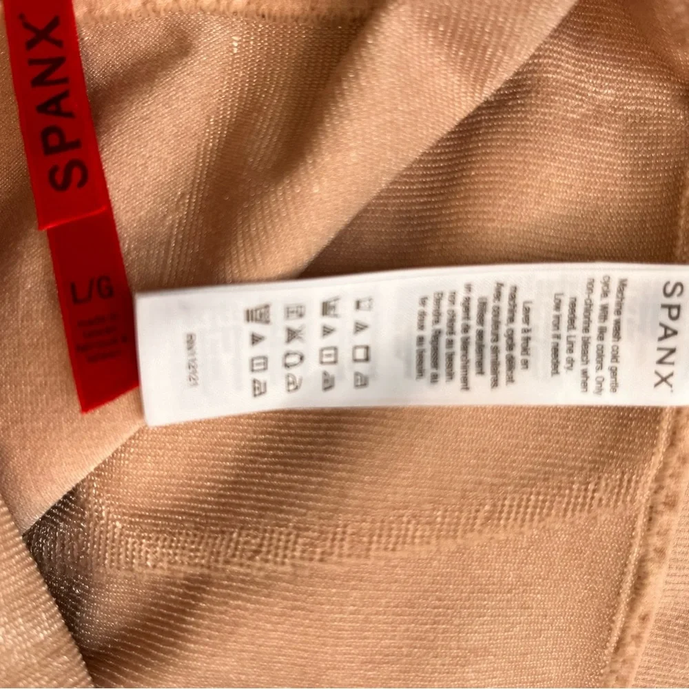 SPANX High-Waisted Shapewear Shorts in Nude